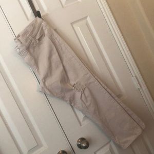 Gap 1969 33R soft pink distressed jeans